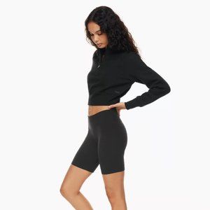 NWT | TNA | Black Jersey Bike Shorts | 7 inch inseam  | Medium NWT